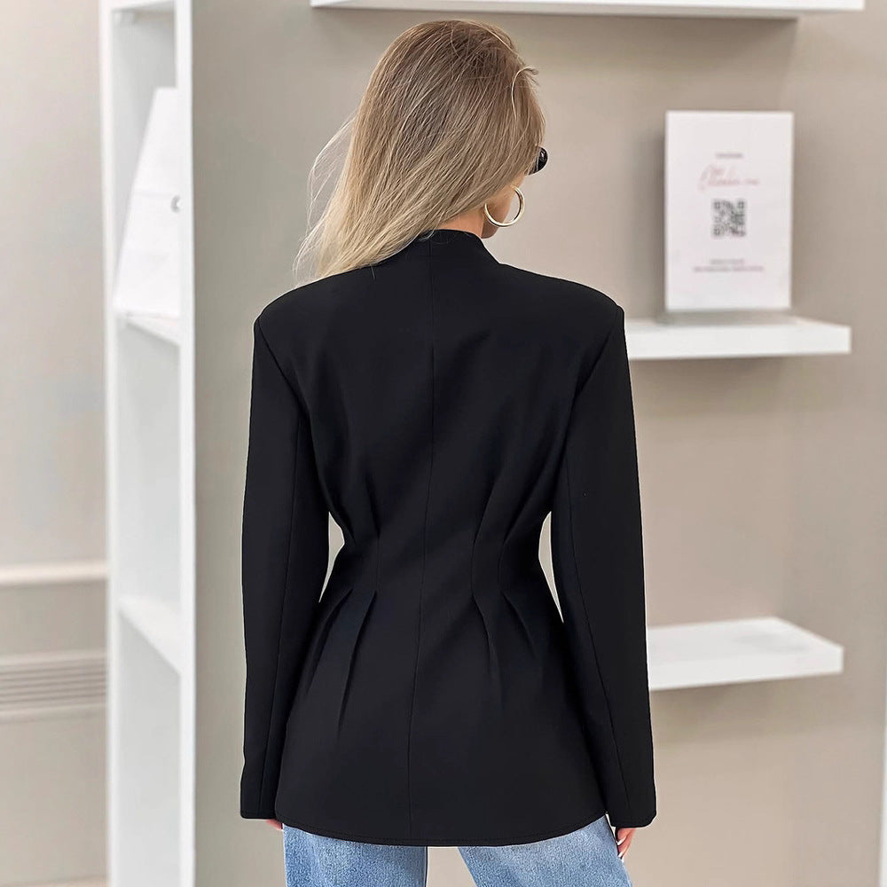 Women's Designer Elegant Workwear Blazer Workwear Jacket