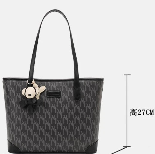 Women's Large-Capacity Commuter Office Workwear Tote Bag Shoulder Crossbody Purse Work and Travel School