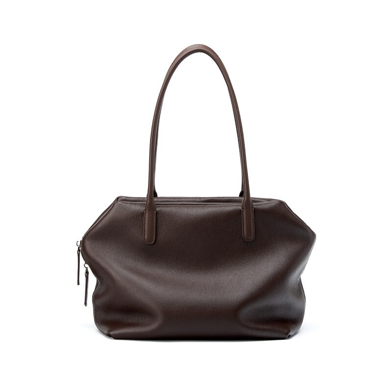 Women's Large-capacity Commute Office Leather Workwear Casual Tote Bag Shoulder Crossbody Purse Premium Work and Travel