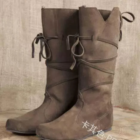 Women's Retro Vintage Boots for Fall Outfits Streetwear Winter Everyday Seasonal Look Office and Weekend Date Night