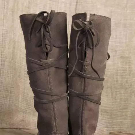 Women's Retro Vintage Boots for Fall Outfits Streetwear Winter Everyday Seasonal Look Office and Weekend Date Night