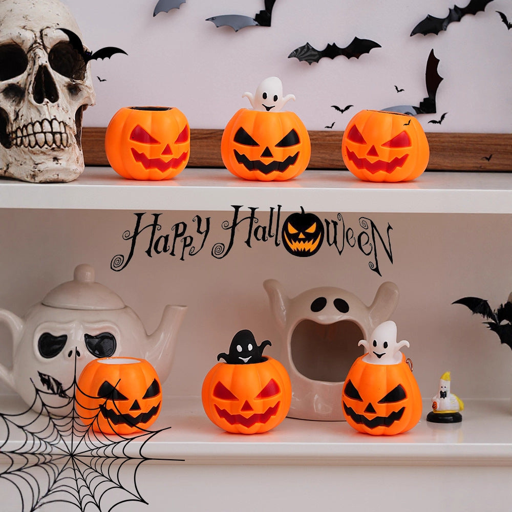 Women's Ghost Squeeze Halloween Pumpkin Fidget Toy Sensory Desk Toy