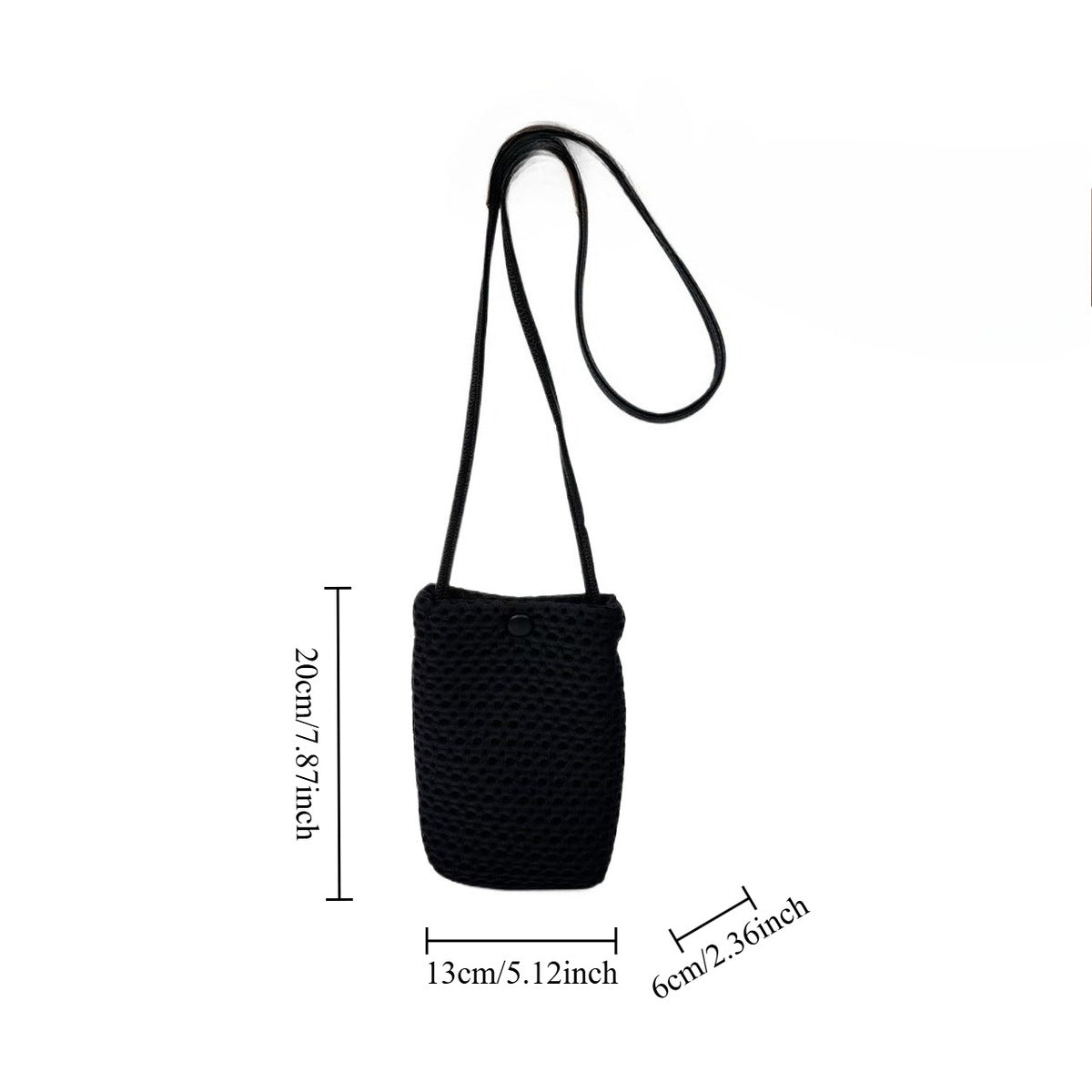 Minimalist Breathable Mesh Casual Makeup Bag Travel Cosmetic Pouch for Handbag Organization Gift Office School Everyday