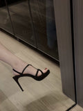 Black - sandals photo