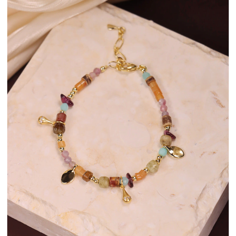 Caramel jewelry set by Yoshan