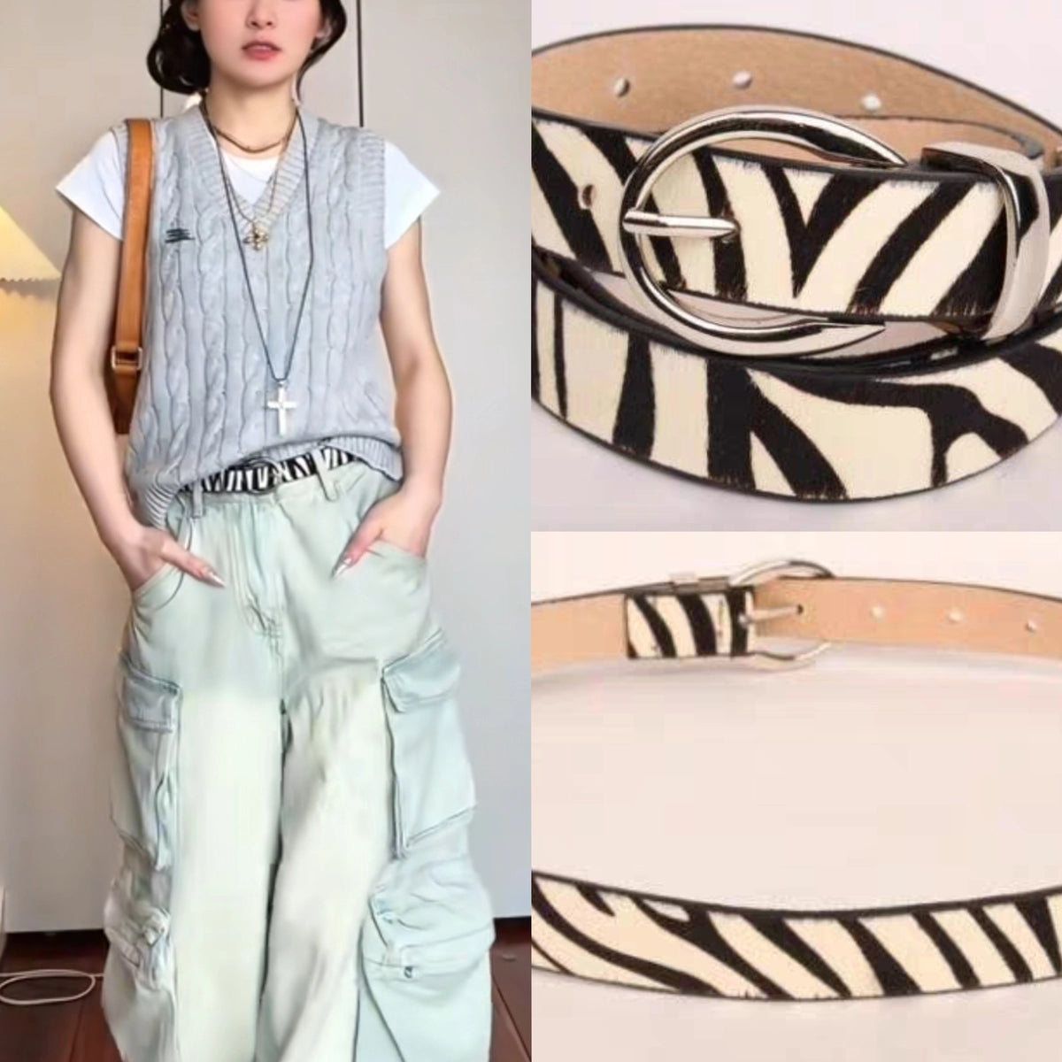 Women's Skinny Leather Waist Belt for Date Night Gift Party Everyday Wear Designer Office Vacation