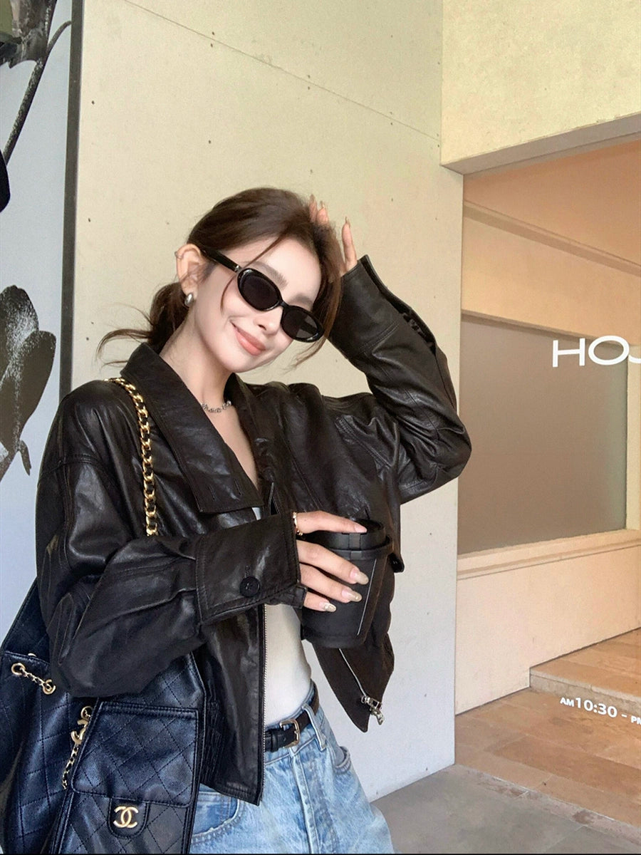 Women's Black Petite Jacket Casual Coat for Cold Weather Fall Travel Everyday Wear Outdoor Holiday