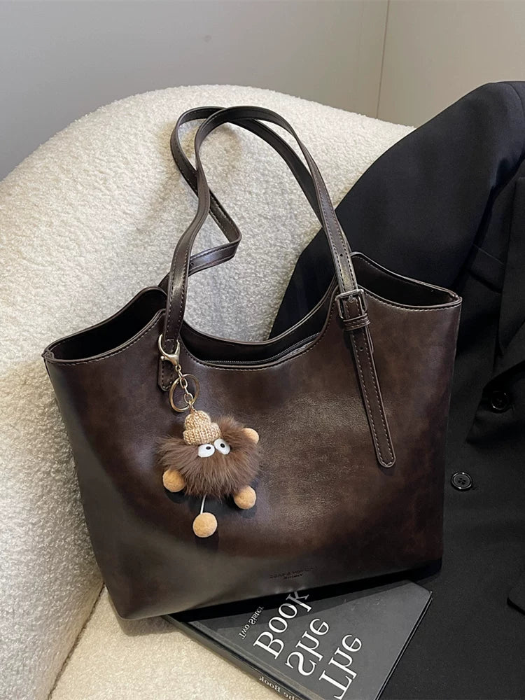 Women's Large-Capacity Office Workwear Tote Bag Shoulder Crossbody Purse Work and Travel School