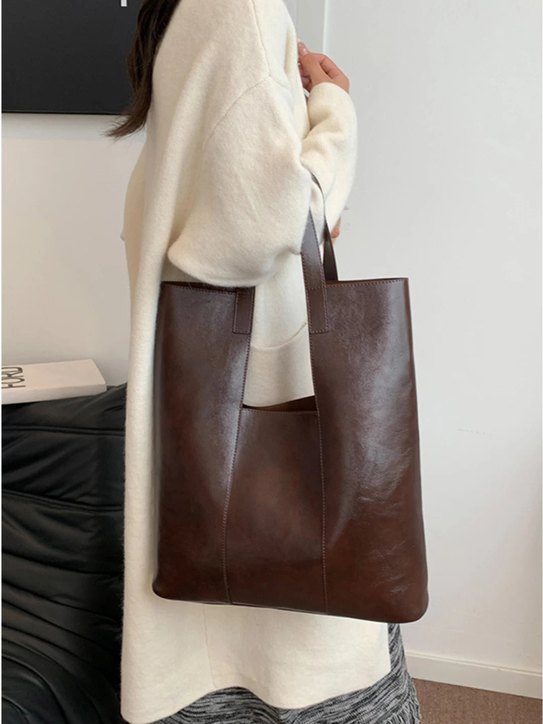 Women's Large-capacity Tote Bag Shoulder Crossbody Purse Work and Travel Office Everyday Wear