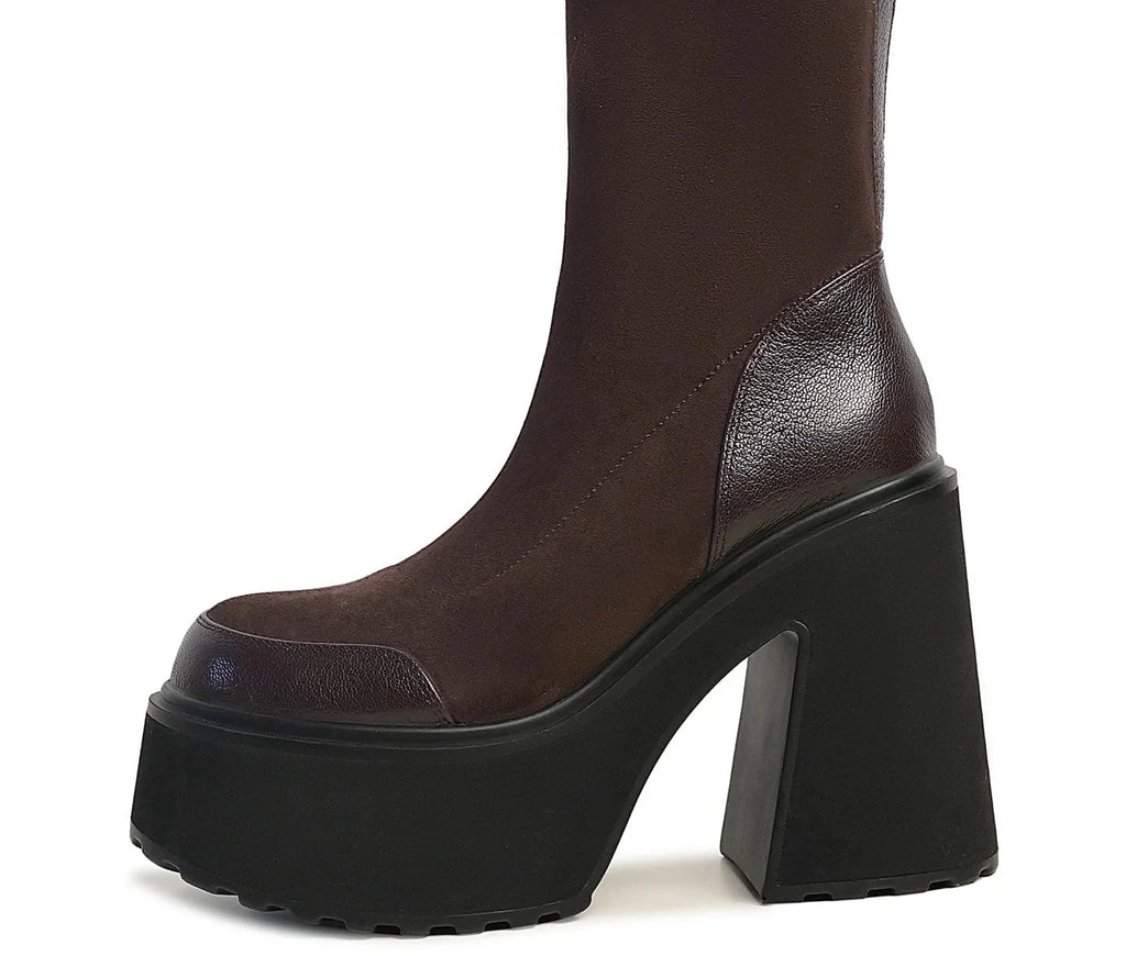 Brown (unlined) / EU 34