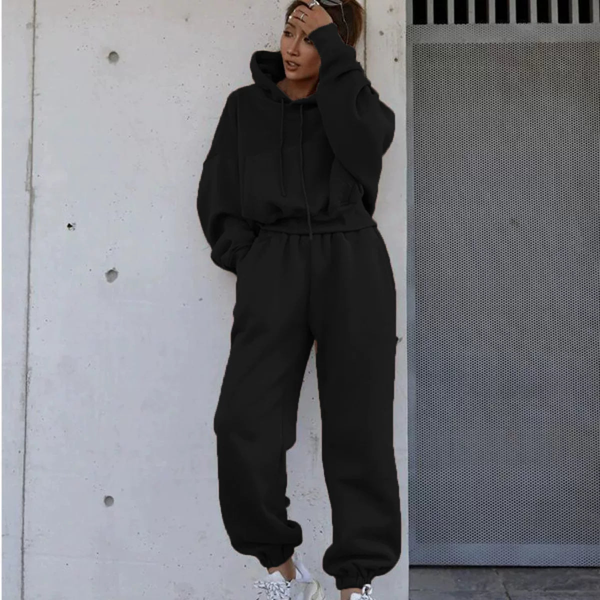 Women's Fall Winter Casual Two-piece Set Matching Outfit Set Everyday Fashion Style for Women