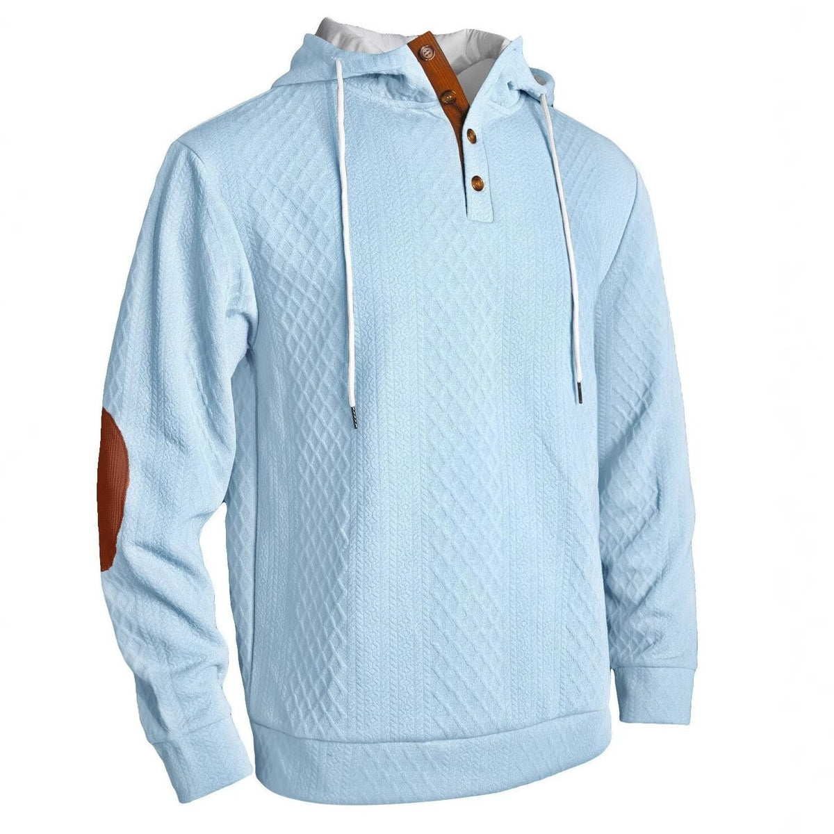 Men's Fall Winter Office Oversized Workwear Retro Casual Hoodie Sweatshirt Pullover