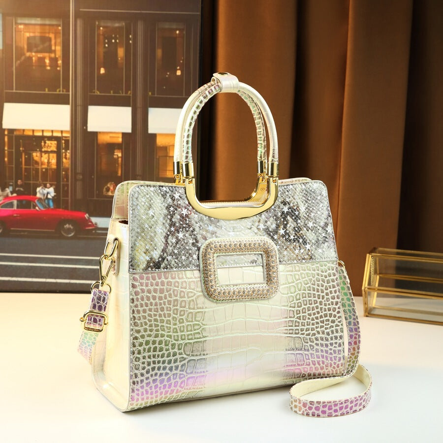Women's Large-capacity Tote Bag Shoulder Crossbody Purse Work and Travel Office Everyday Wear