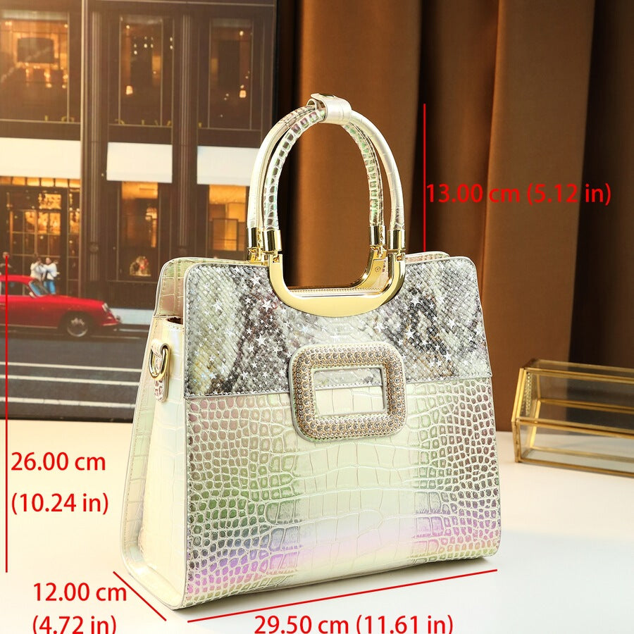 Women's Large-capacity Tote Bag Shoulder Crossbody Purse Work and Travel Office Everyday Wear