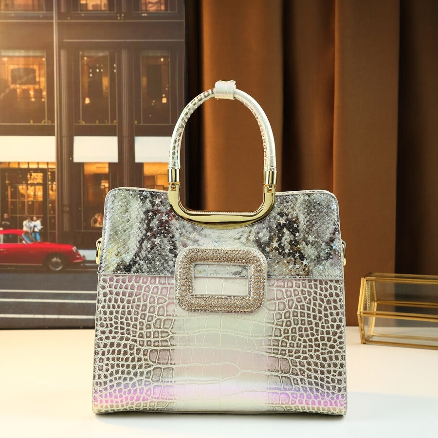 Women's Large-capacity Tote Bag Shoulder Crossbody Purse Work and Travel Office Everyday Wear
