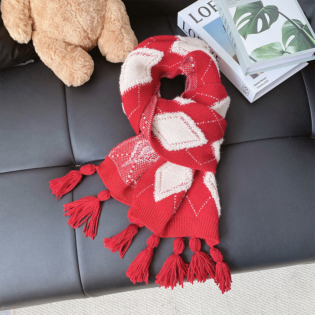 Women's Tassel Fall Winter Knit Scarf Shawl Fashion Wrap Pashmina Gift Office Travel