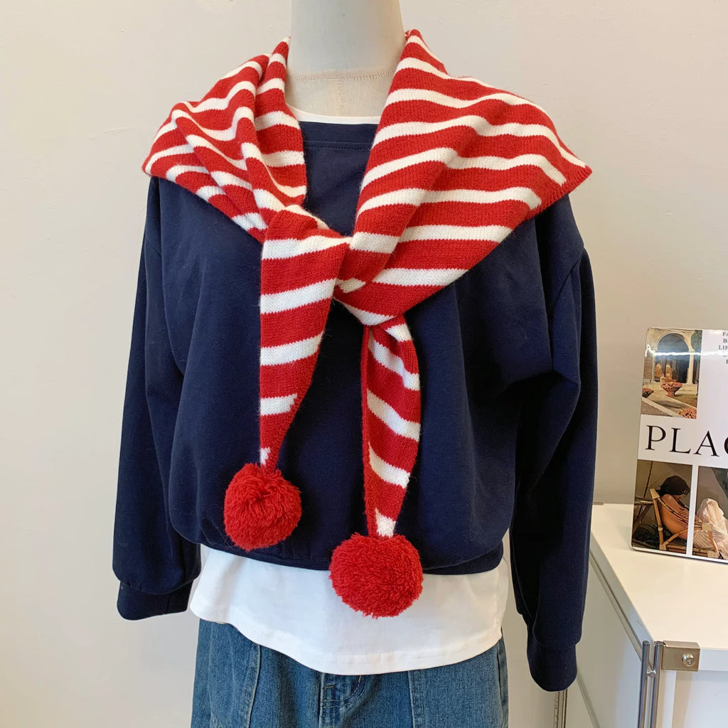 Red/White Striped -PJ117