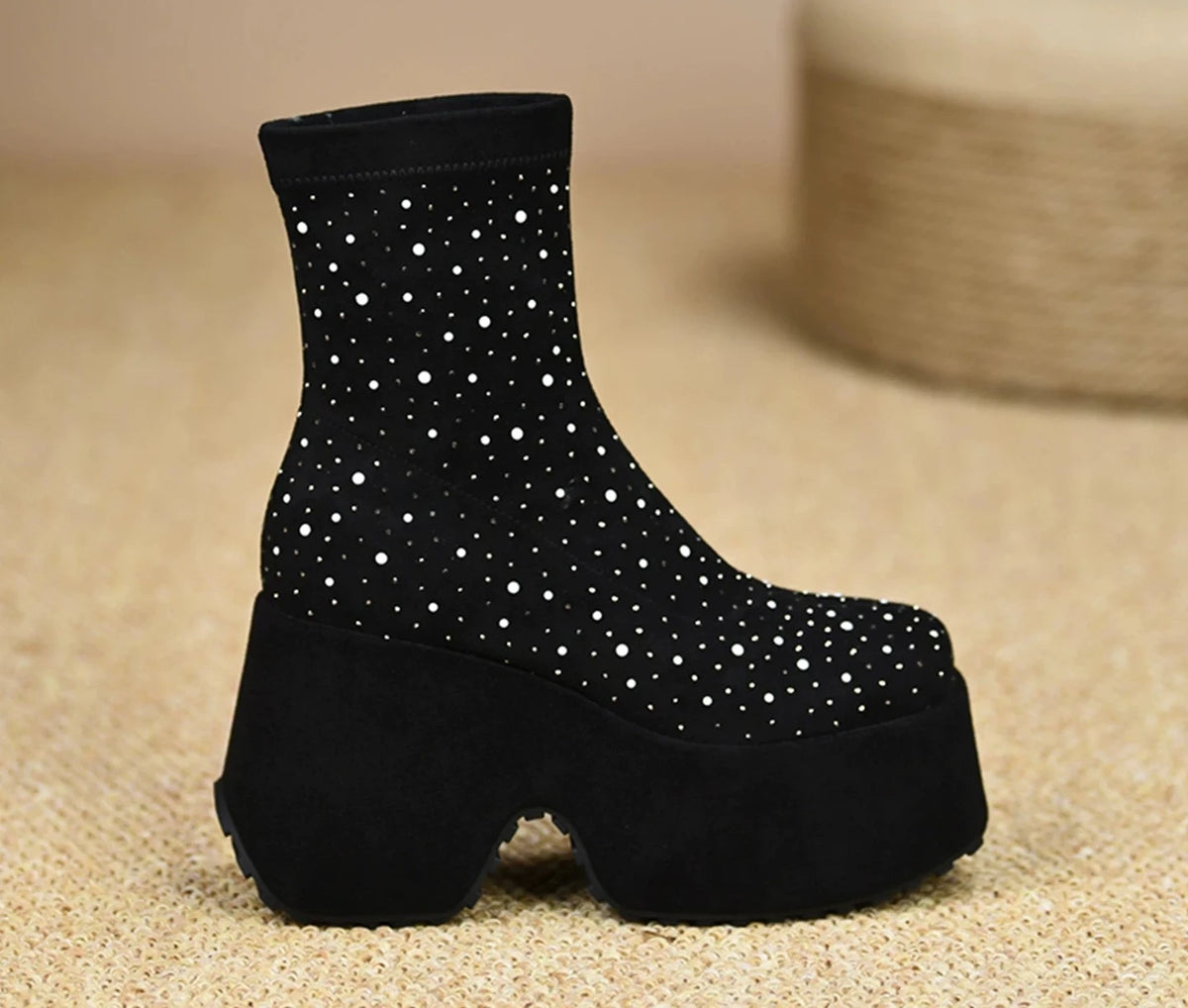 Black (unlined) / EU 34
