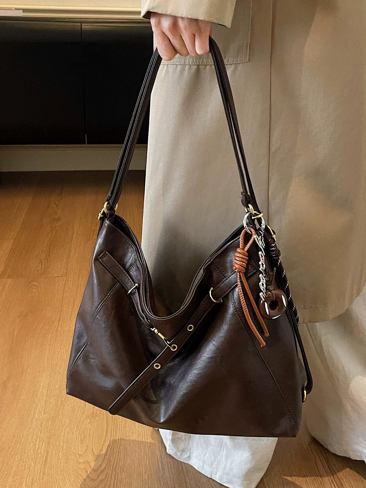 Women's Office Workwear Retro Underarm Bag Crossbody for Travel and Sightseeing Everyday Casual Streetwear Date Night School