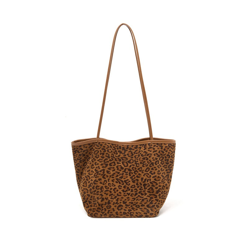 Women's Commute Office Leopard Workwear Retro Tote Bag Shoulder Crossbody Purse Premium Work and Travel School