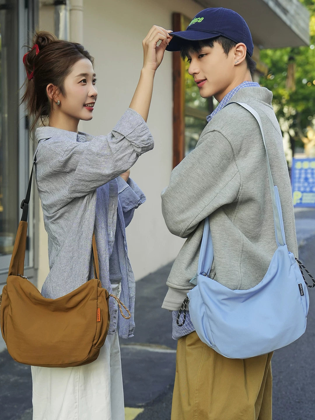 Women's Large-Capacity Office Workwear Casual Dumpling Bag Crossbody Purse for Travel and Sightseeing Everyday Streetwear Date Night School