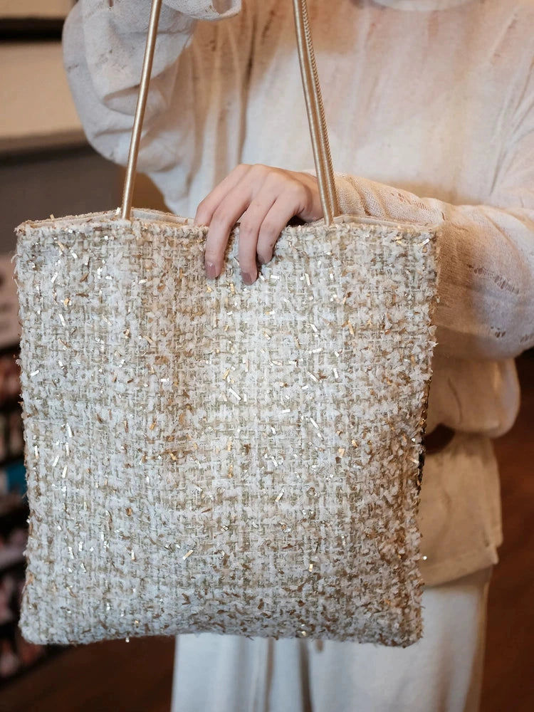 Women's Large-capacity Canvas Fall Winter Office Luxe Workwear Tote Bag Shoulder Crossbody Purse Work Travel Everyday Purse