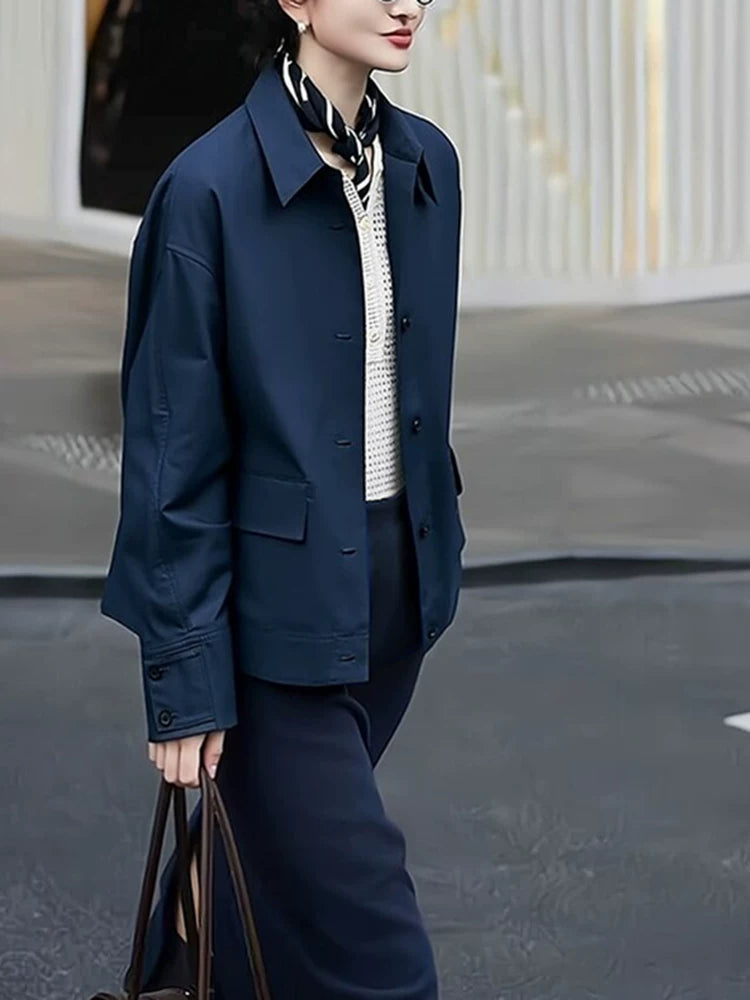 Women's Lapel Zip Two-Piece Set for Office Workwear Wedding Guest Business Casual Travel Weekend At Home