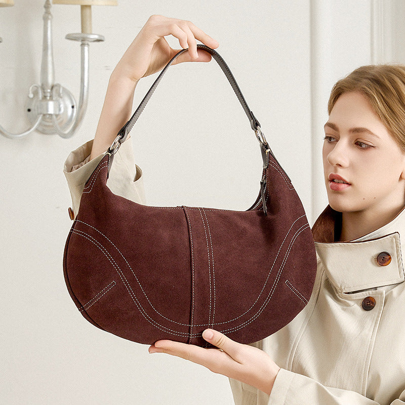 Women's Dumpling Bag Crossbody Purse for Travel and Sightseeing Everyday Casual Streetwear Premium Date Night Office