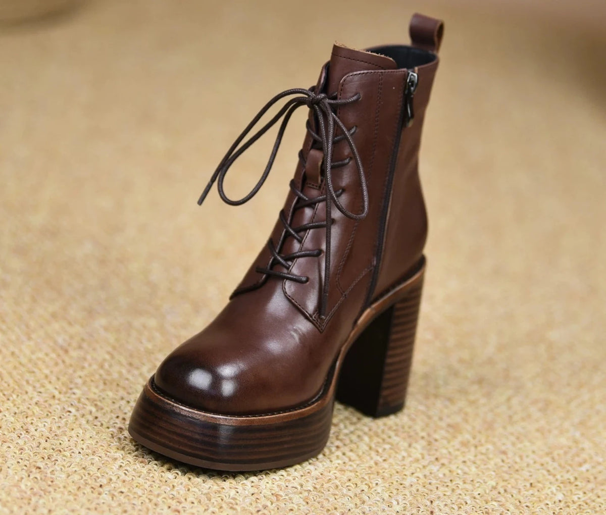 Brown (unlined) / EU 34