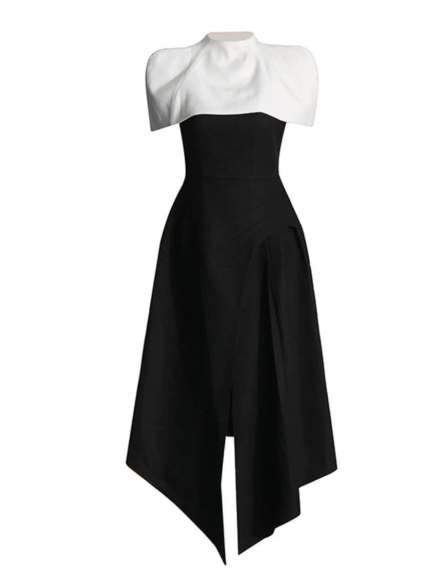 Women's Slim-waist Maxi Slimming Elegant French-inspired Evening Dress Formal Midi Dress Party Dress Formal Party Wedding Guest Dress