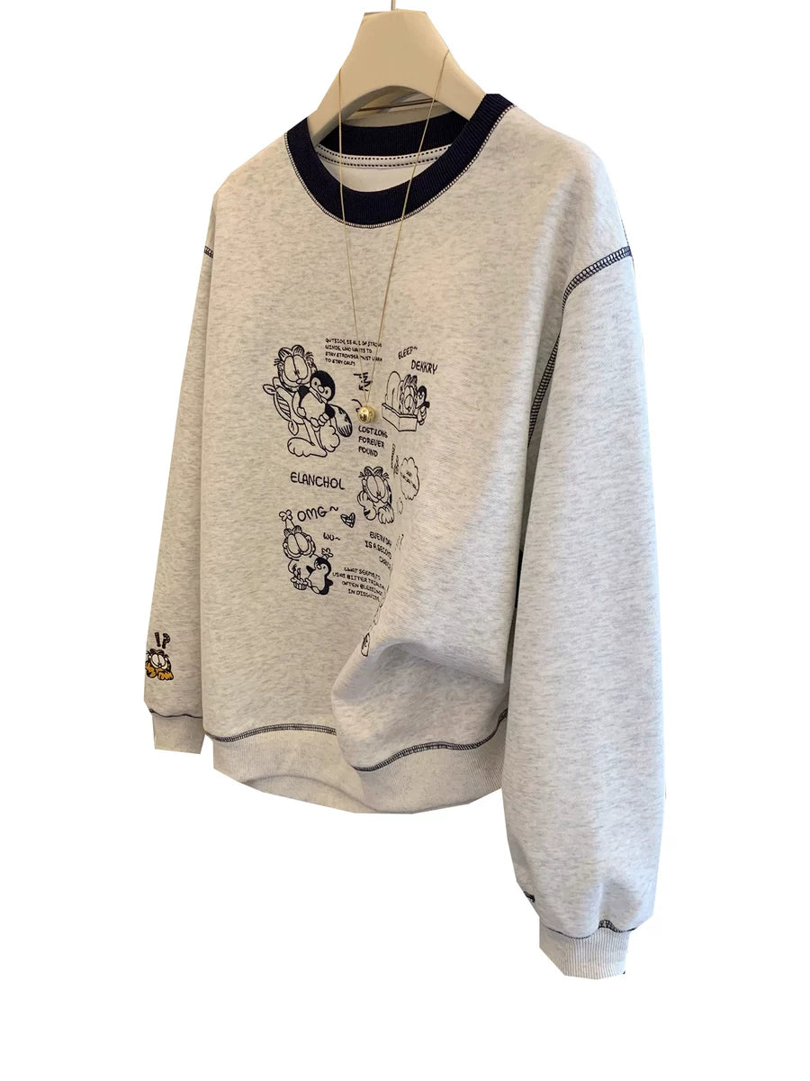 Women's Fall Winter Plus Size Oversized Slim-fit Long Sleeve Hoodie Sweatshirt for Casual Streetwear Travel and Weekend Everyday Slimming