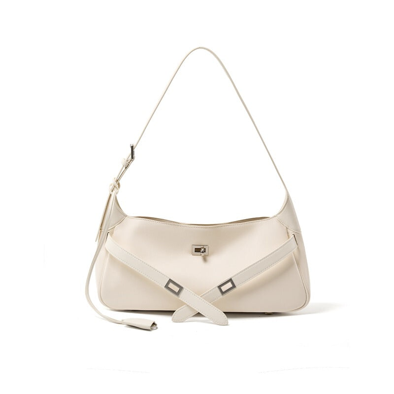Women's Large-capacity Leather Underarm Bag Crossbody for Travel and Sightseeing Everyday Casual Streetwear Premium Date Night Office