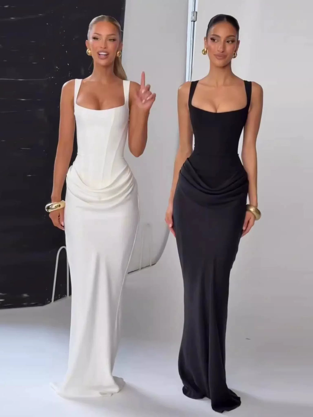 Women's Slim-waist Maxi Slimming Elegant French-inspired Evening Dress Formal Midi Dress Party Dress Formal Party Wedding Guest Dress