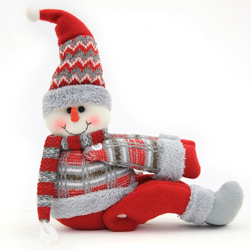 Christmas Character Curtain Tieback, Festive Holiday Window and Drape Decoration for Home