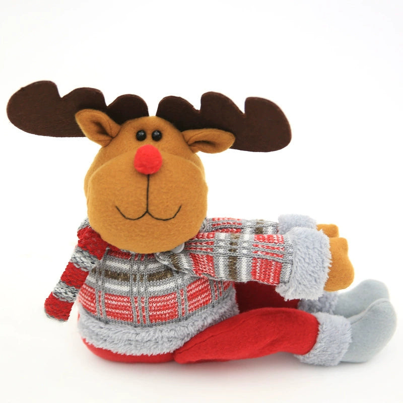 Christmas Character Curtain Tieback, Festive Holiday Window and Drape Decoration for Home