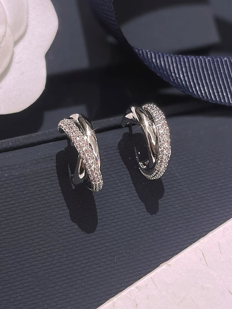 Stud earrings by Yoshan, detail view 6