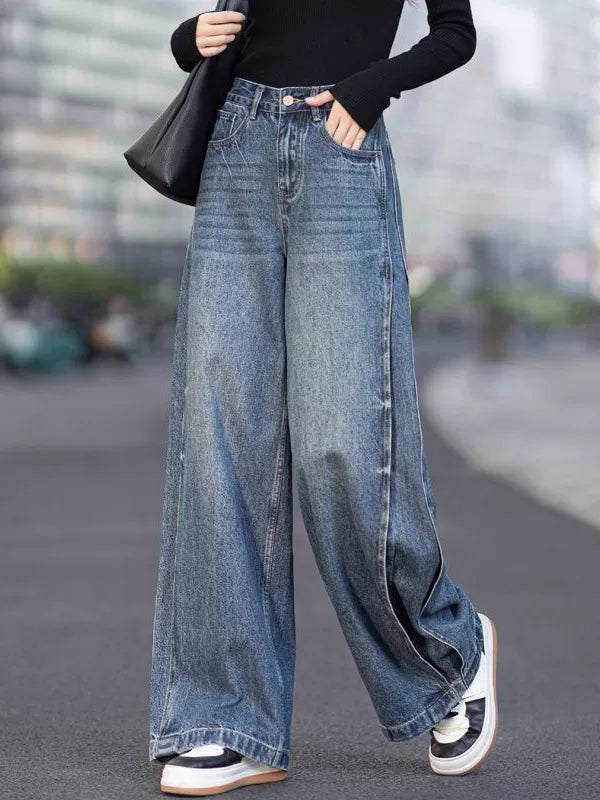 Women's Straight Pants Wide-Leg for Office Outfits Business Casual Work Everyday Wear Travel Comfort Weekend