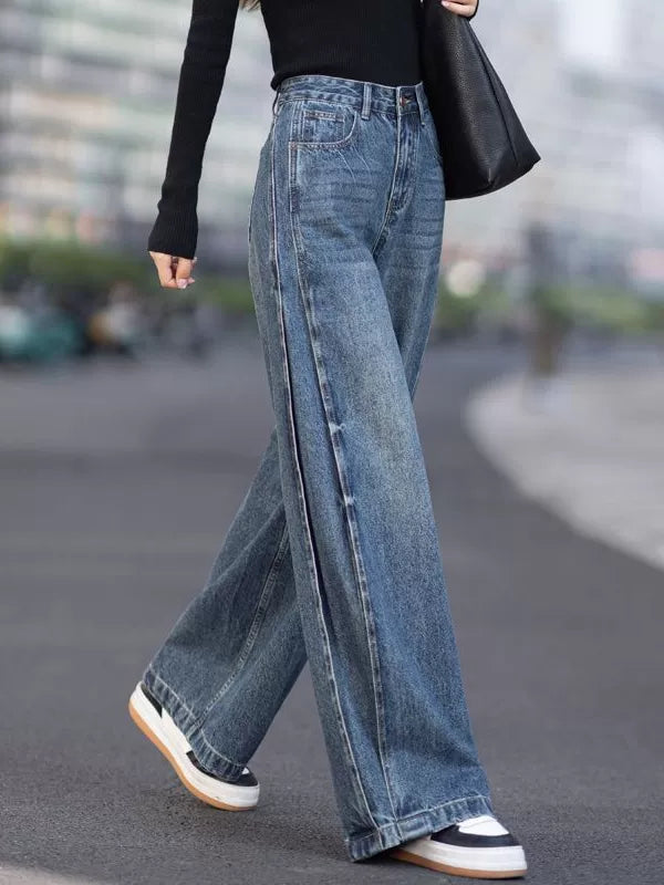 Women's Straight Pants Wide-Leg for Office Outfits Business Casual Work Everyday Wear Travel Comfort Weekend