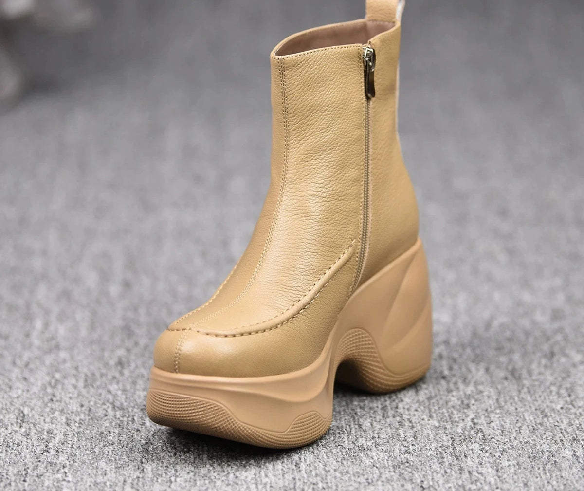 Apricot (fleece lining) / EU 34