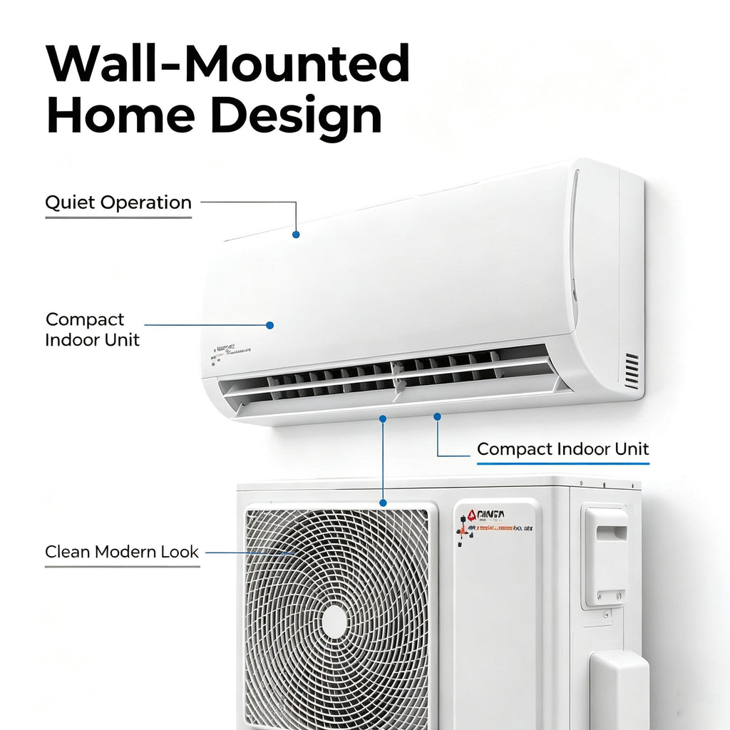 AC Smart WiFi R32 Inverter Split Air Contioner Ductless Mini Split Air Conditioner