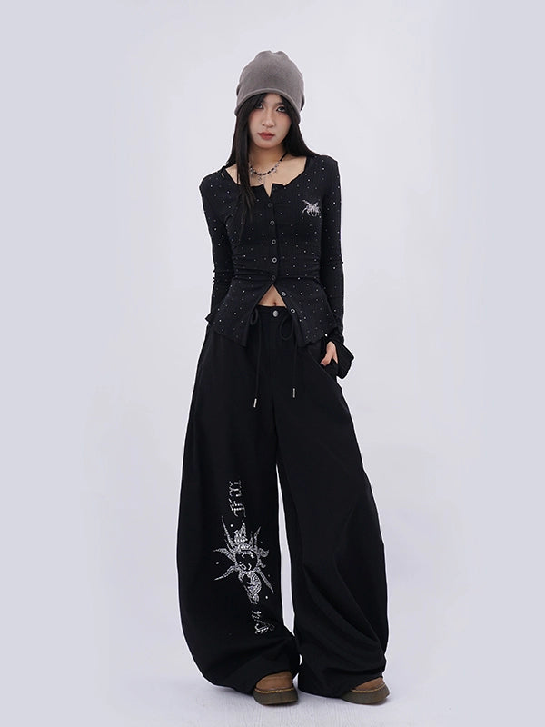 Women's Slim-Fit Long Sleeve Dark Undershirt for Office Outfits Business Casual Streetwear Weekend Everyday