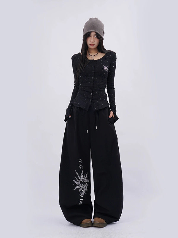 Women's Slim-Fit Long Sleeve Dark Undershirt for Office Outfits Business Casual Streetwear Weekend Everyday