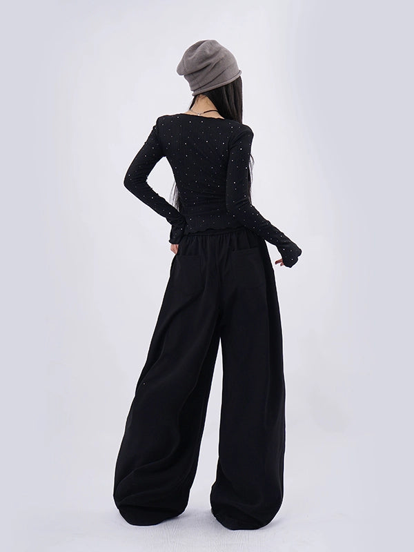 Women's Slim-Fit Long Sleeve Dark Undershirt for Office Outfits Business Casual Streetwear Weekend Everyday