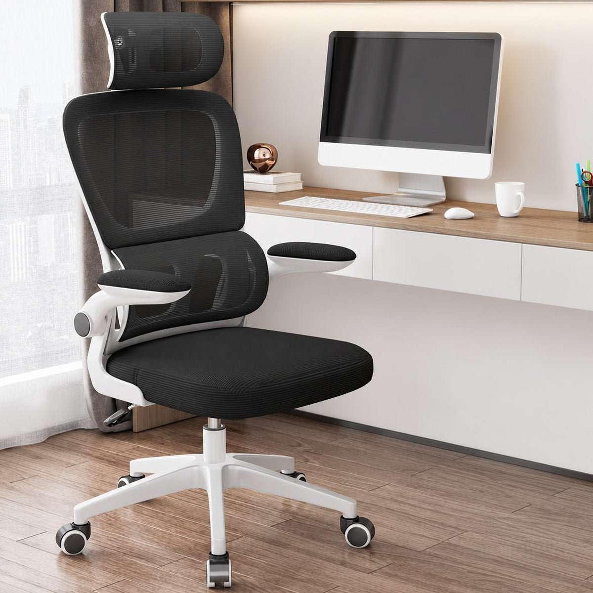 JY 02 Mesh Gaming Chair for Home Office Study Desk and Long Sitting Sessions for Daily Home Use