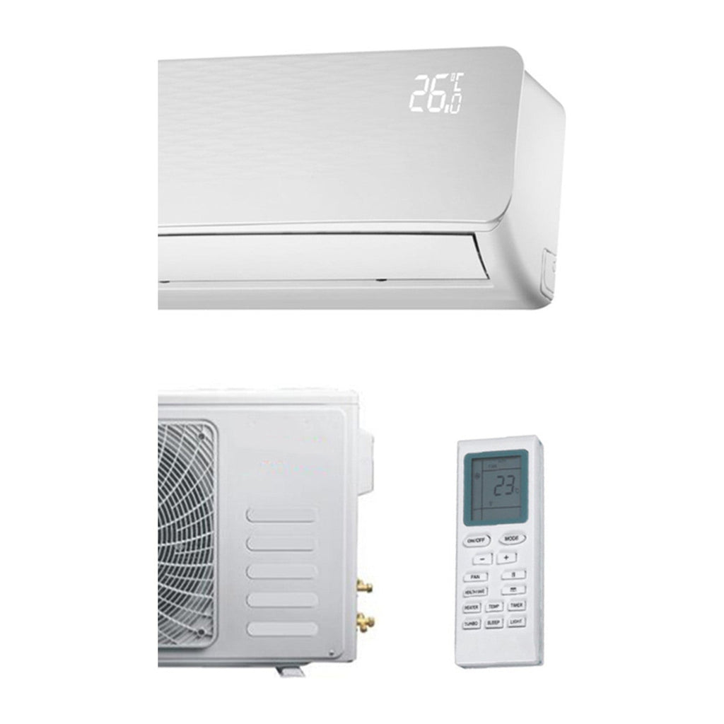 Airbrisk 18,000 BTU T3 Tropical Ductless Mini Split Air Conditioner for Bedroom and Living Room Home Cooling