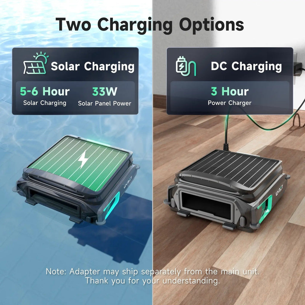 WYBOT F1 Robotic Pool Skimmer for Inground and Above Ground Home Swimming Pools for Daily Home Use
