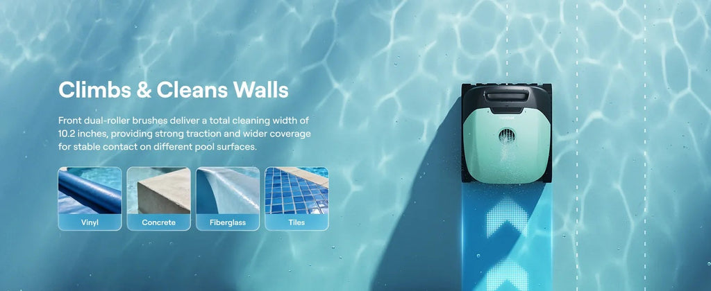 Beatbot Sora 10 Robotic Pool Cleaner Deep Blue for Inground and Above Ground Home Swimming Pools