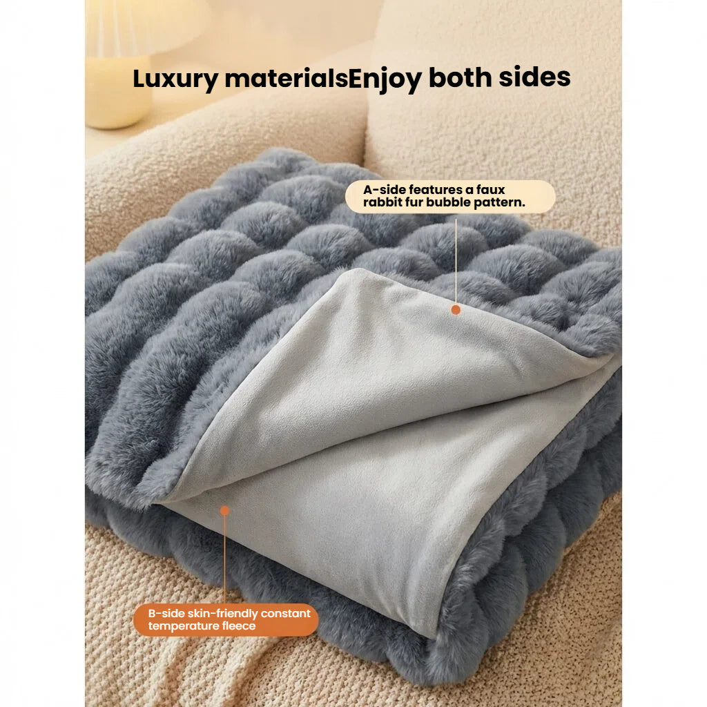 Electric Heating Blanket with Temperature Controller for Winter Bedroom for Daily Home Use