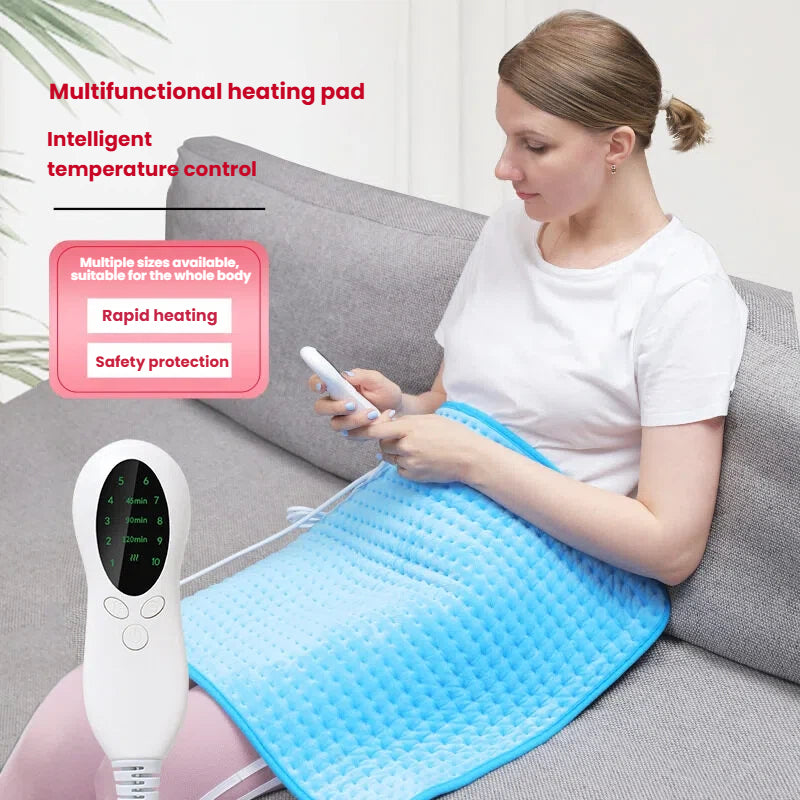 Heating Pad with Temperature Controller for Winter Bedroom for Daily Home Use and Bedroom Comfort