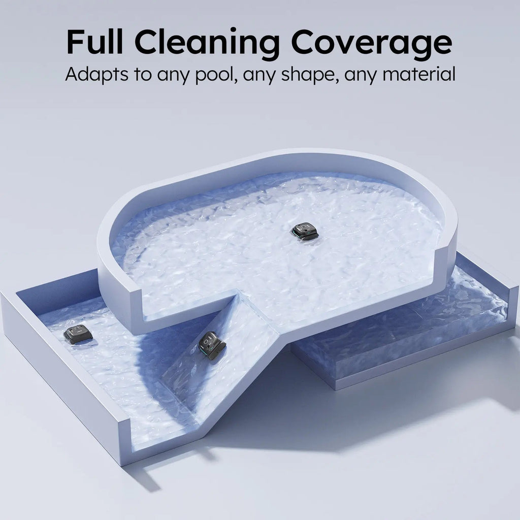 WYBOT C2 Robotic Pool Cleaner for Inground and Above Ground Home Swimming Pools for Daily Home Use
